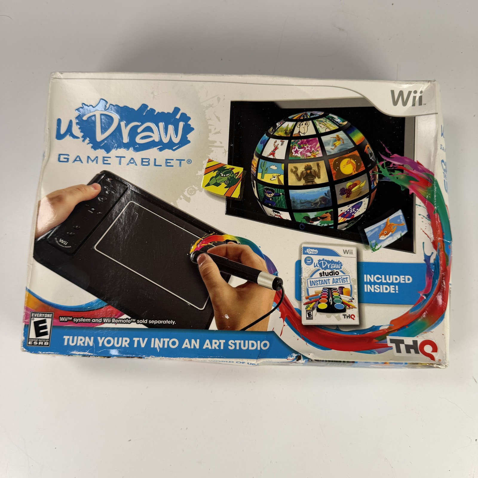 uDraw GameTablet for Nintendo Wii with uDraw Studio Instant Artist Game THQ