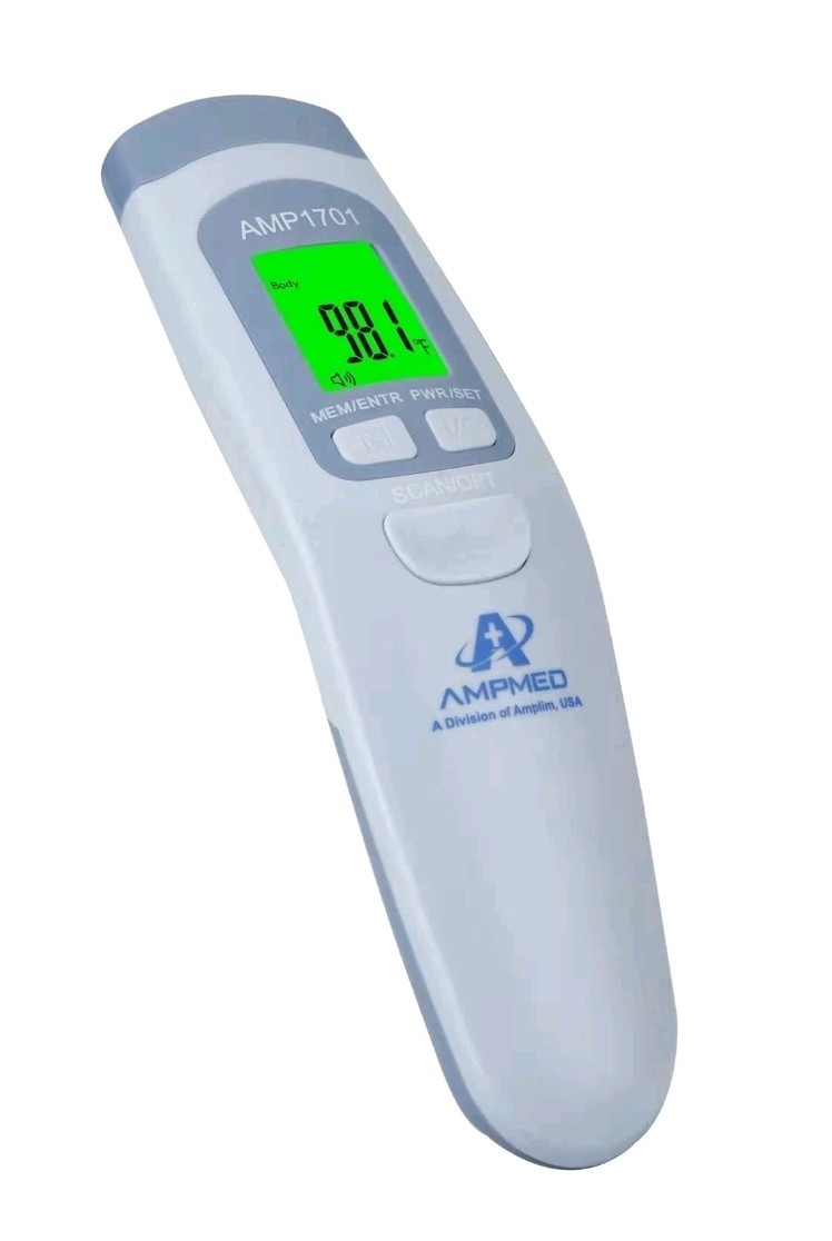 Medical Grade Forehead Thermometer for Adult, Kid, Baby, Non-Contact Digital HB2