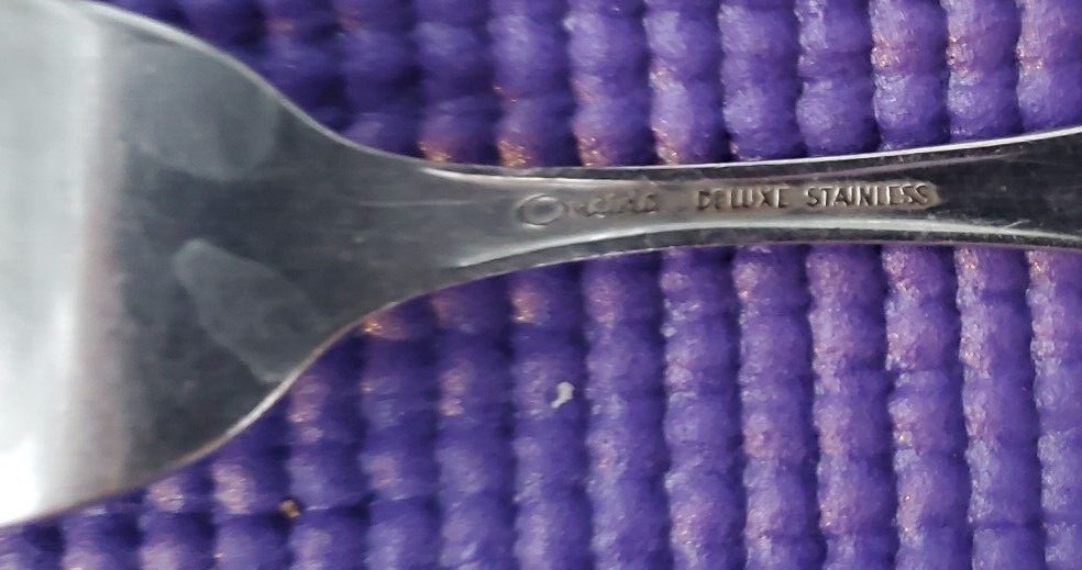 41 pcs Mid century modern flatware in the Spanish Mood pattern Oneida Stainless