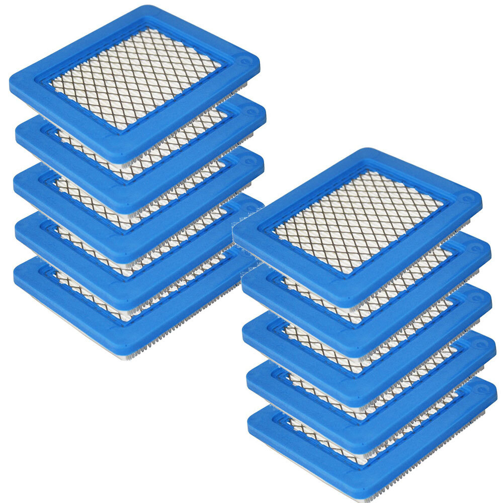OakTen Pack 10 Air Filter for Briggs & Stratton 491588, 491588S, 494245, 399959