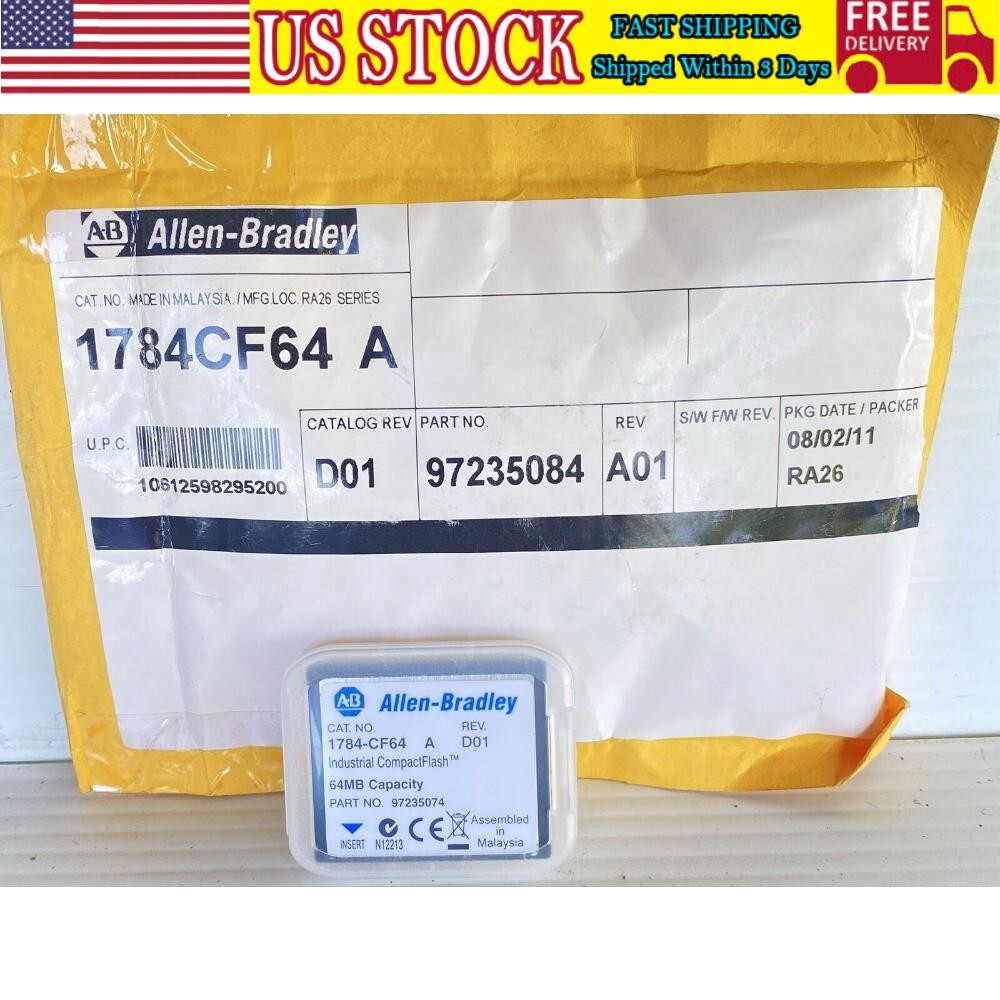 Allen-Bradley 1784-CF64 Memory Card 1784CF64 NEW AB 1PC US Free Tax