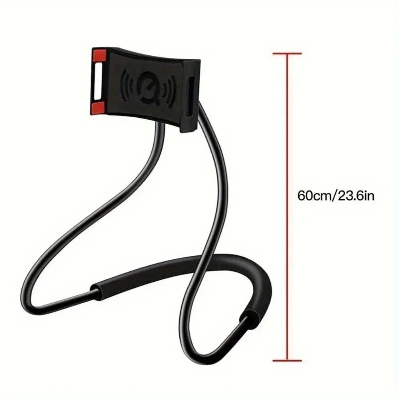 Universal Mobile Phone Holder Extendable Neck Hanging Selfie Stick Rack