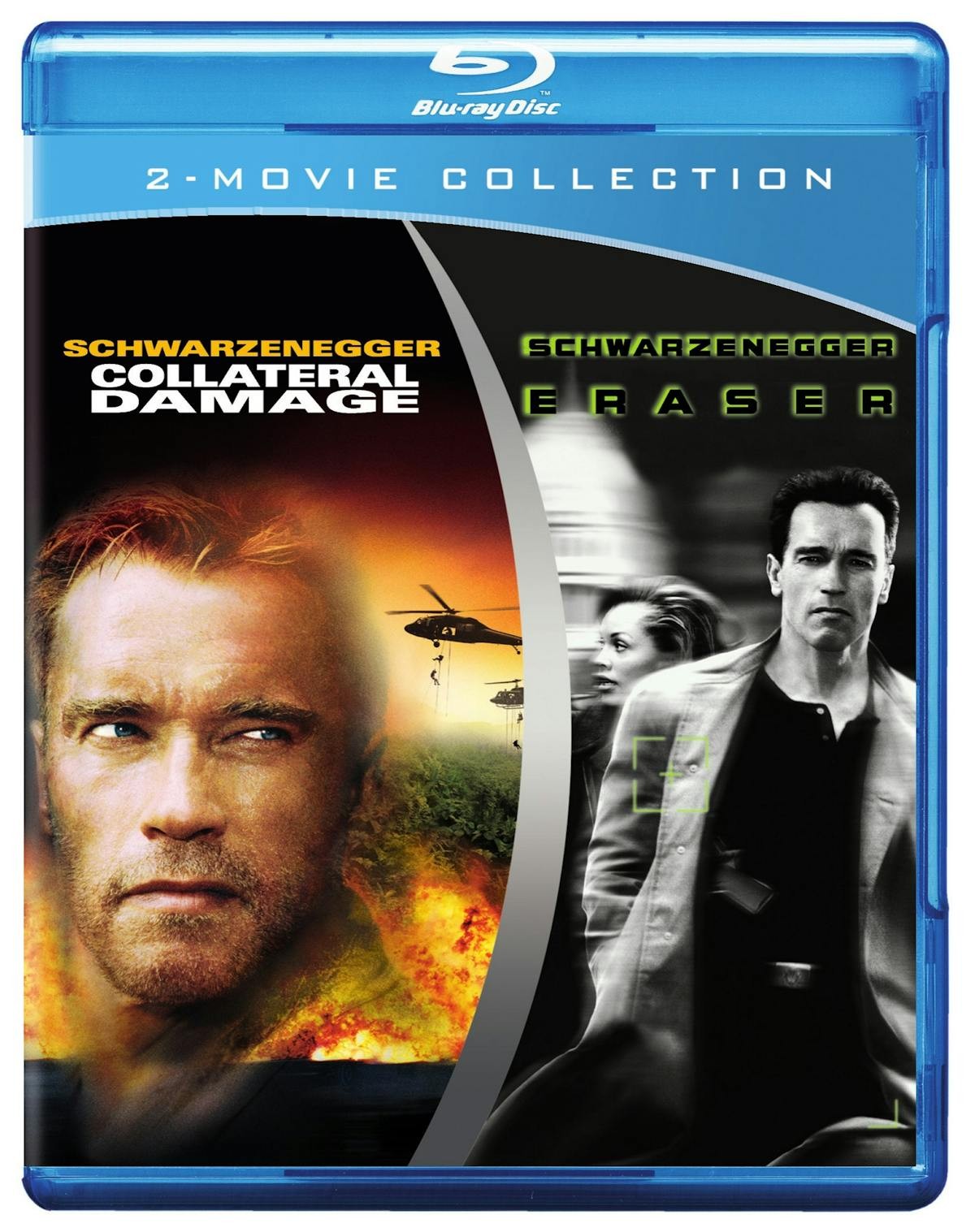 Eraser / Collateral Damage Blu-ray NEW