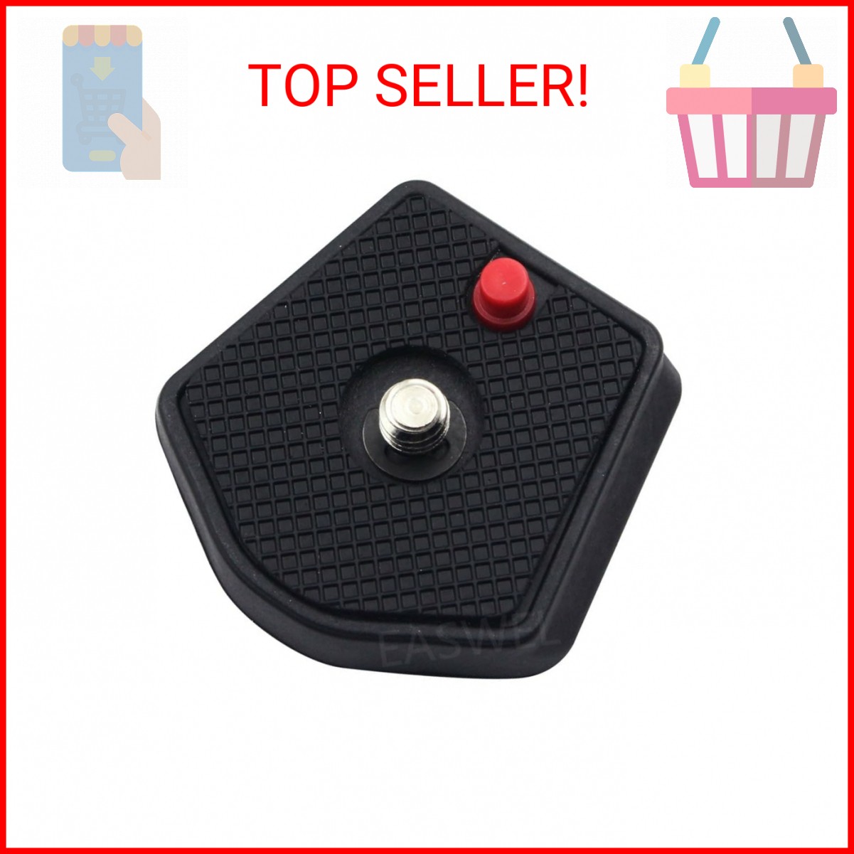 785PL Quick-Release Mounting Plate Fit for Manfrotto 715B 715SHB And 725B Tripod
