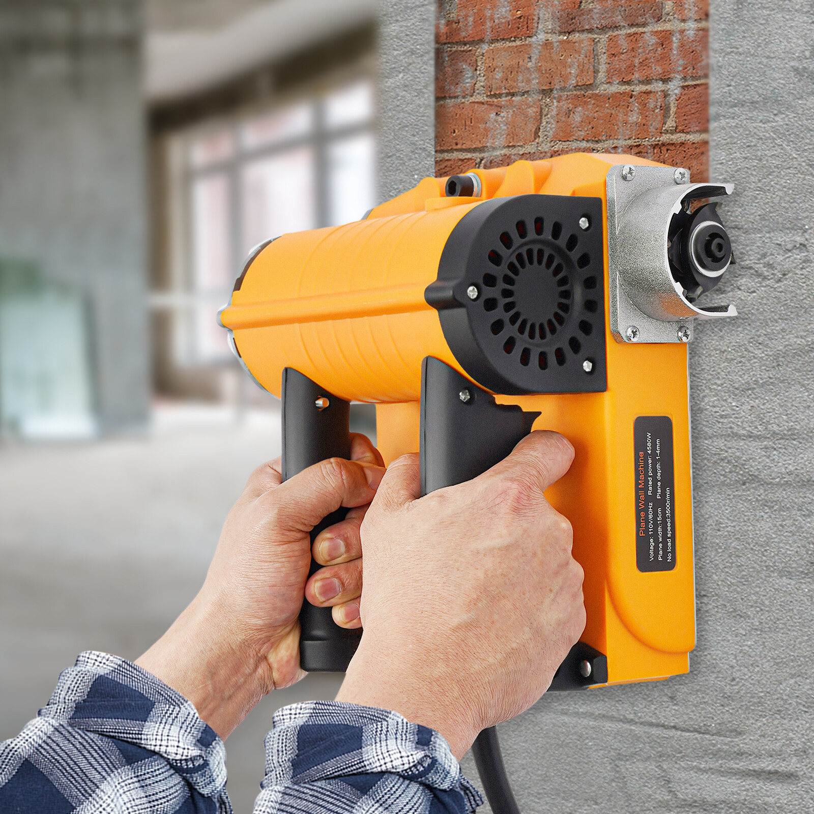 4580W 110V Shovel Machine Electric Wall Scraper Planner Wall Planing Machine