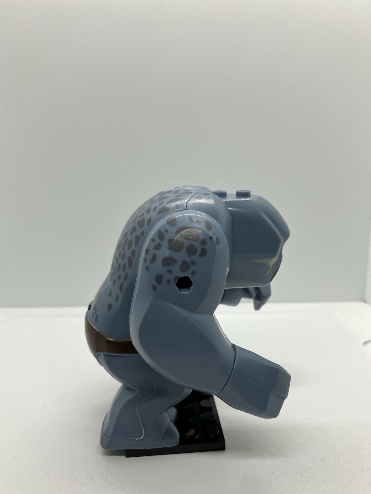 Armored Cave Troll With Sword Custom Building Block Figure