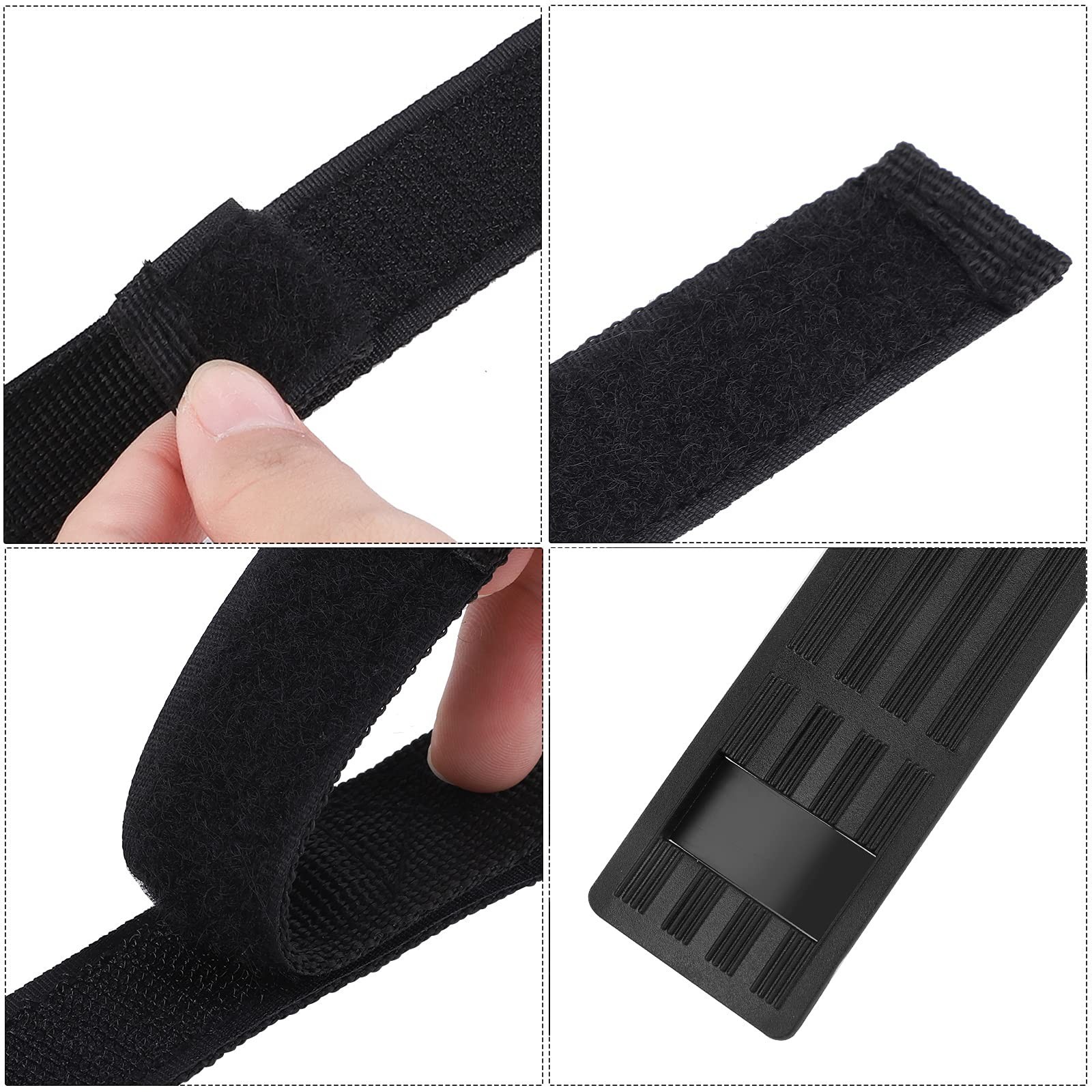 Aodaer 8 Pack Adjustable Hoverboard Straps Replacement Straps and Strap Prote...