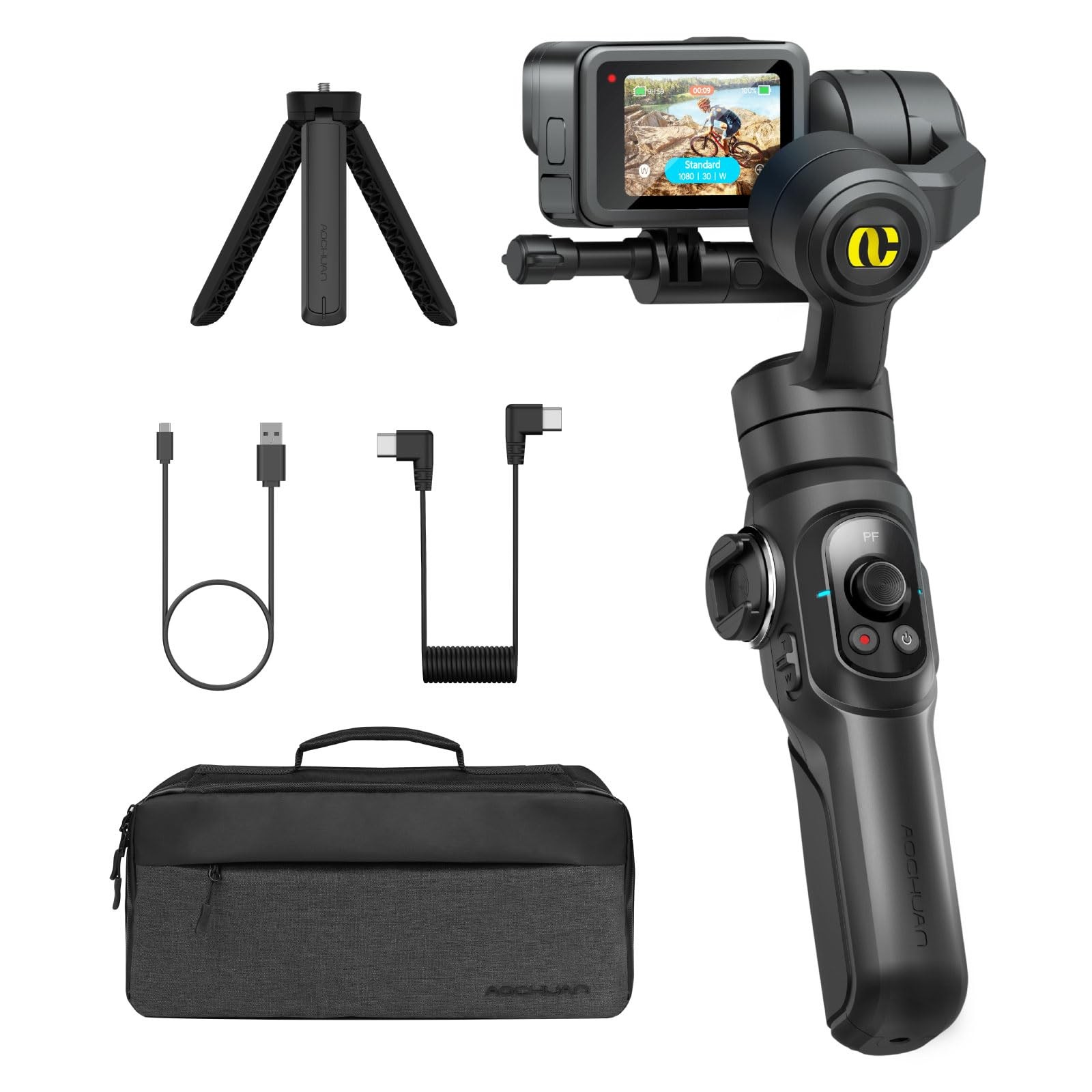GoPro Handheld Gimbal 360° Stabilizer