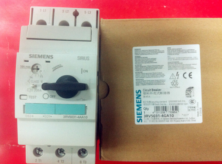 Siemens 3RV5031-4GA10 3RV50314GA10 36-45A Circuit Breaker -New Free Ship *UP