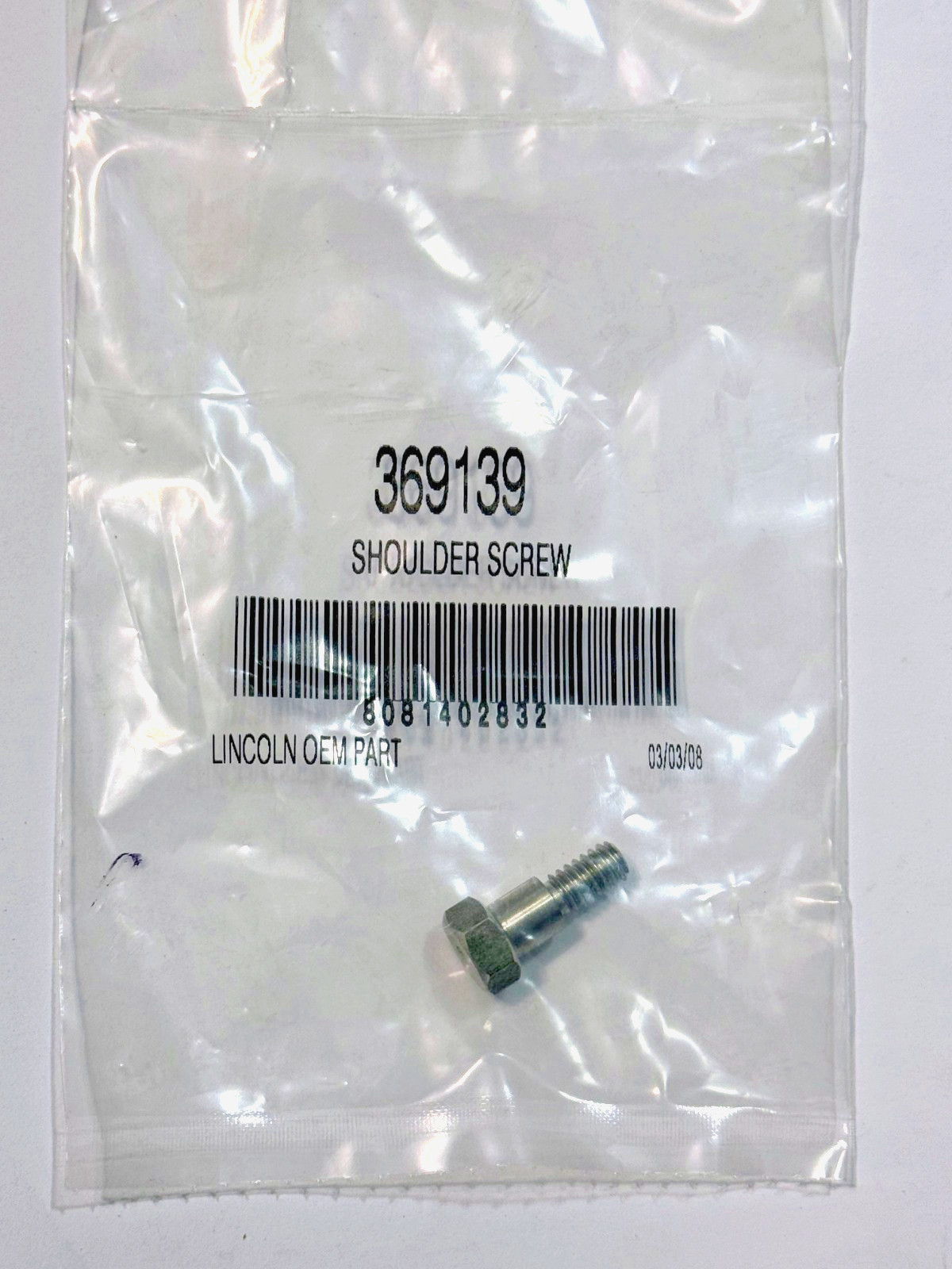 LINCOLN 369139 SHOULDER SCREW GENUINE OEM