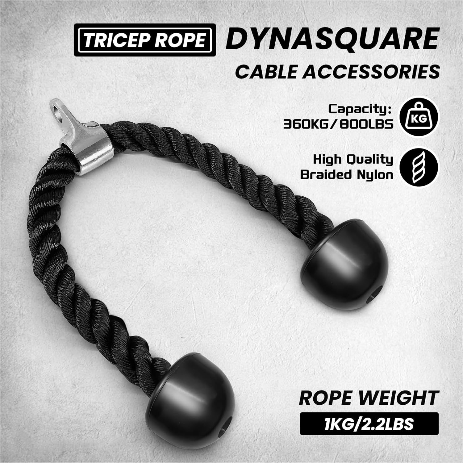 Tricep Press Down Cable Machine Attachment - Ultimate Home Gym Accessory