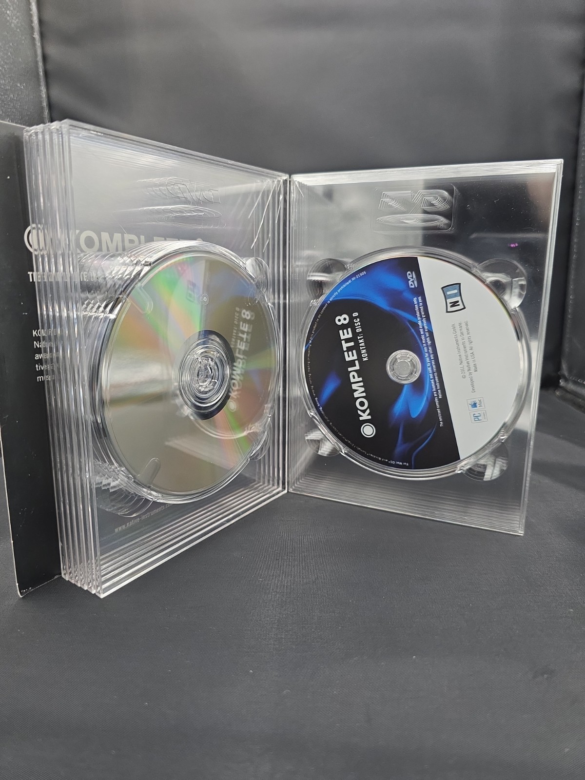 Native Instruments Komplete 8 (with Serial Number and all disks)