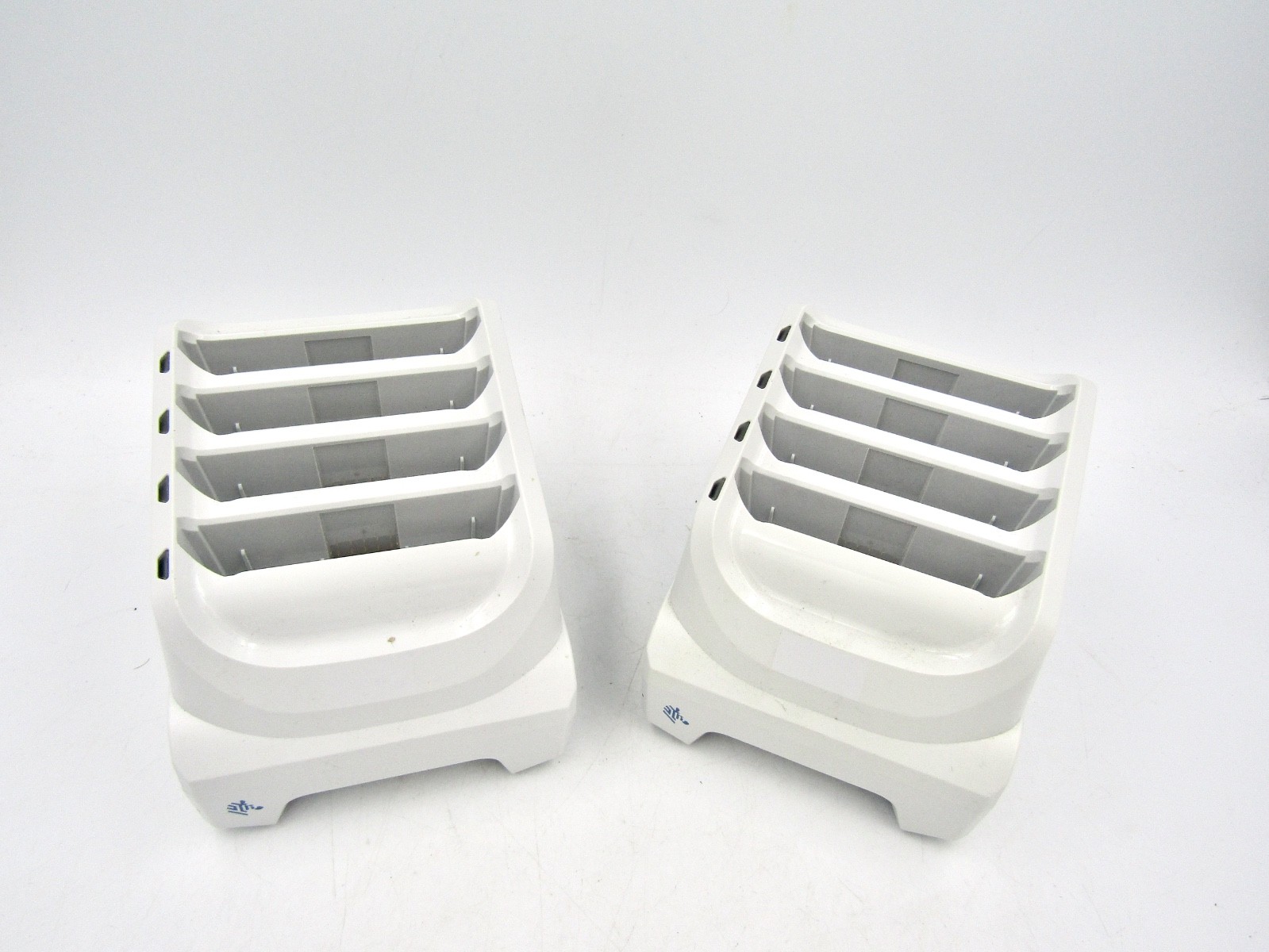 (2X) Zebra SHARECRADLE-01 SAC-TC51-HC4SC1-01 4 Slot Battery Cradle (NO Adapter!)