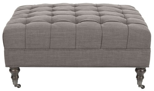 Safavieh Clark Cocktail Tufted Ottoman, Reduced Price 2172654039 MCR4654D