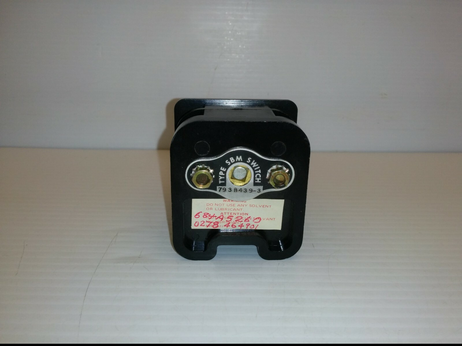 GENERAL ELECTRIC 793B439-3 TYPE SBM SWITCH, ROTARY CAM