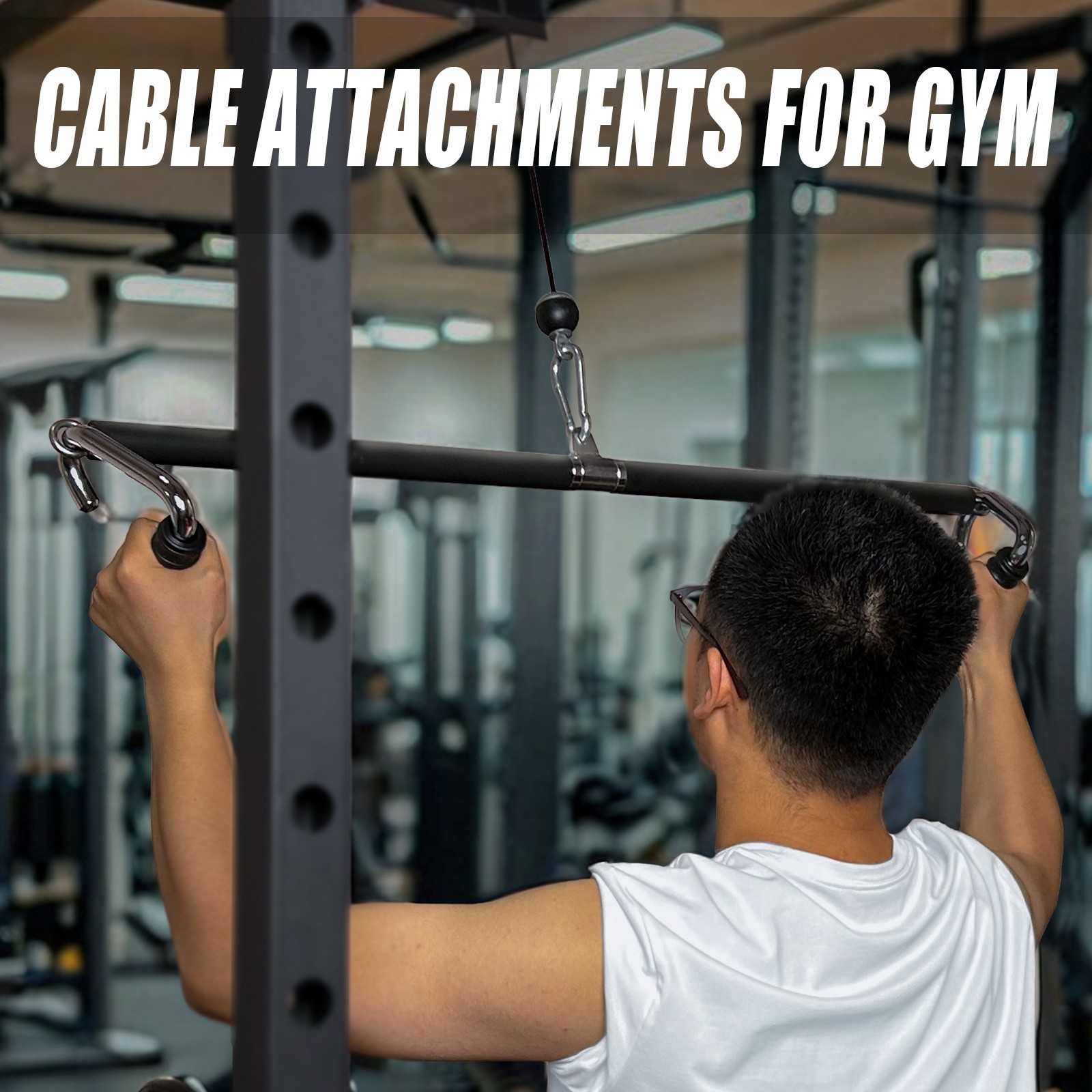 Exercise Handles for Pull Up Bar Home Workouts Cable Handles For Gym Equipment