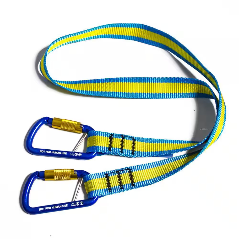 Toolmate ANSI 121 Certified 15 Lbs. Tool Lanyard with Carabiner Ends