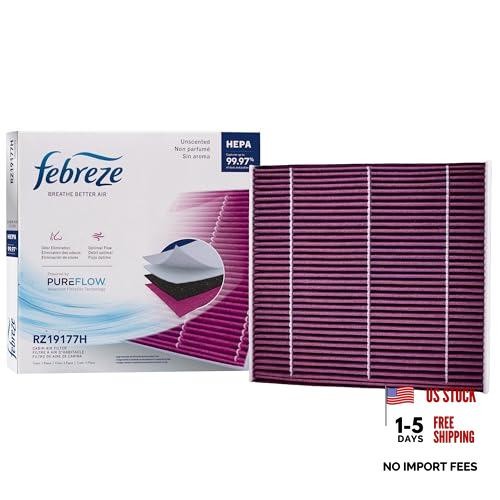 Odor Control Cabin Air Filter by PUREFLOW RZ19177H Fits 2019-2022 Jeep HEPA