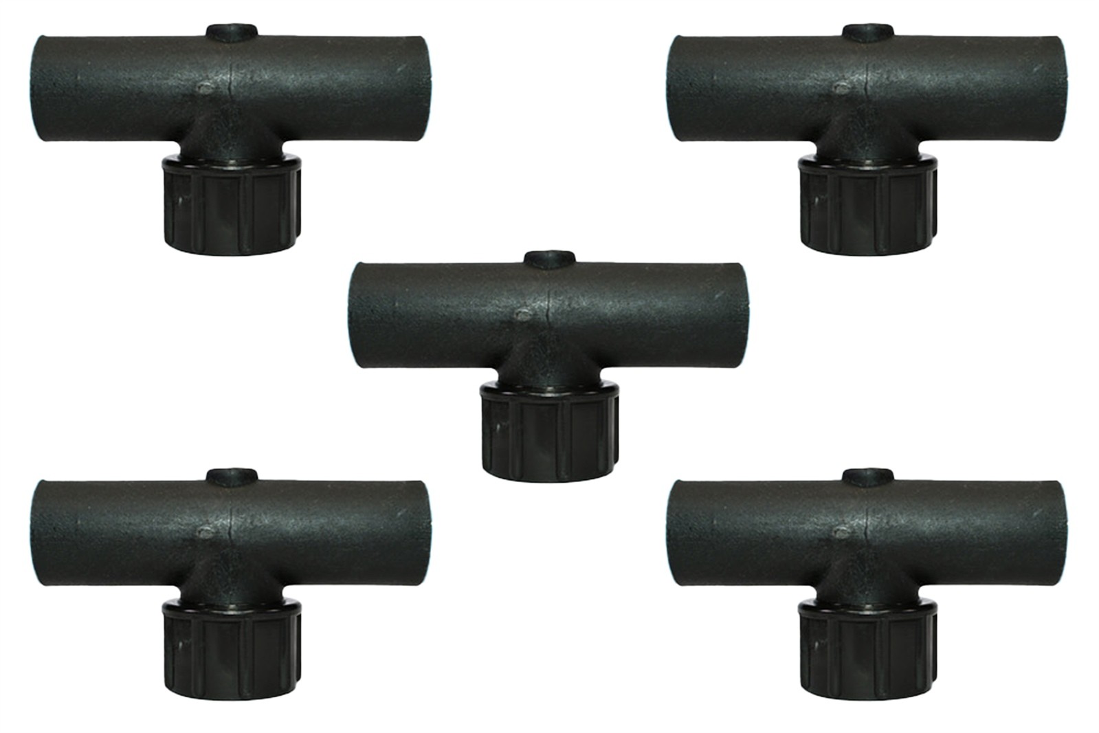 5 Jain Irrigation ½" Drip Irrigation Tee to 3/4" Garden Hose / Hose Bibb MHT GHT