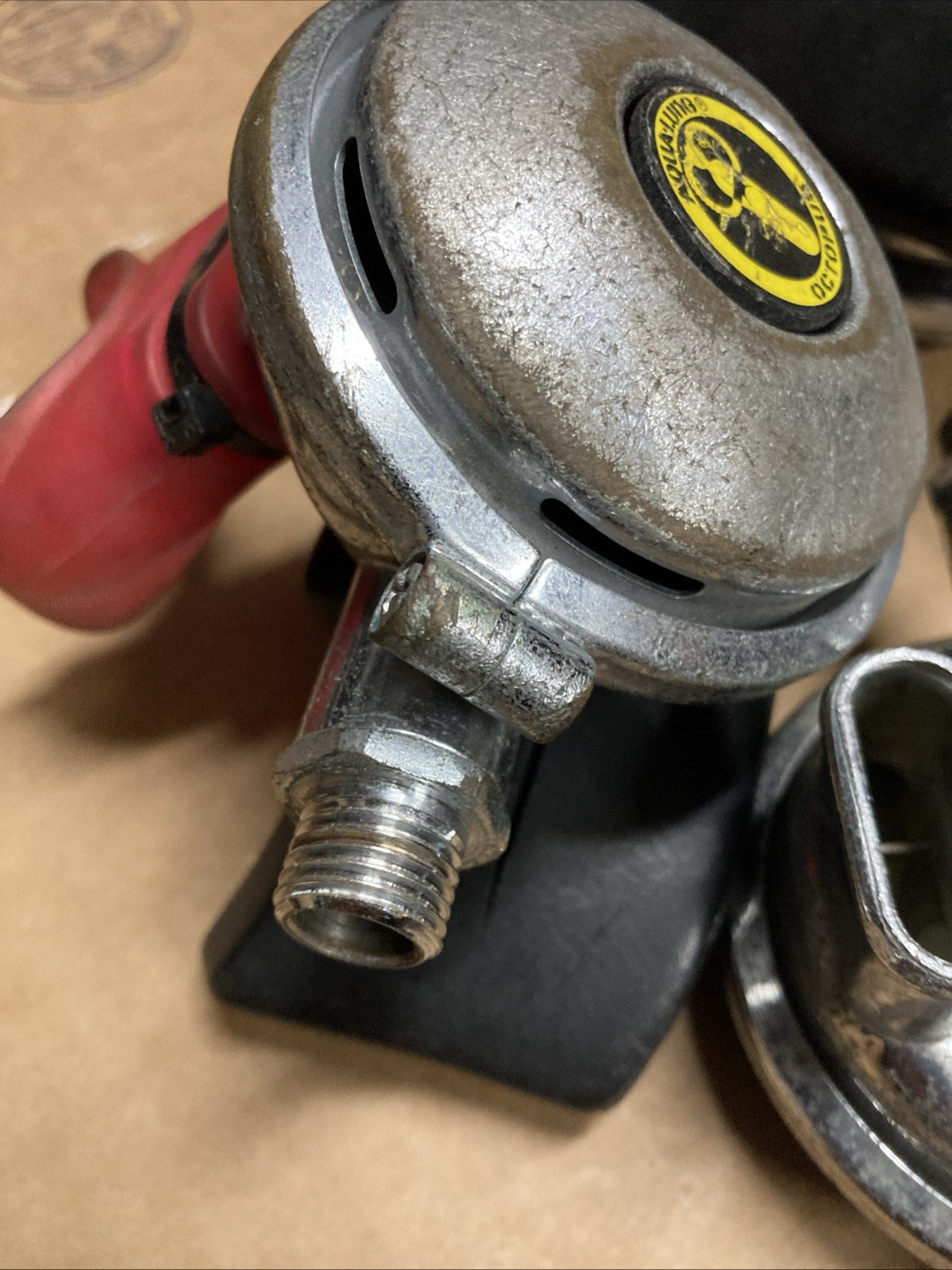 Vintage Steel SCUBA AQUALUNG 2nd Stage Regulators