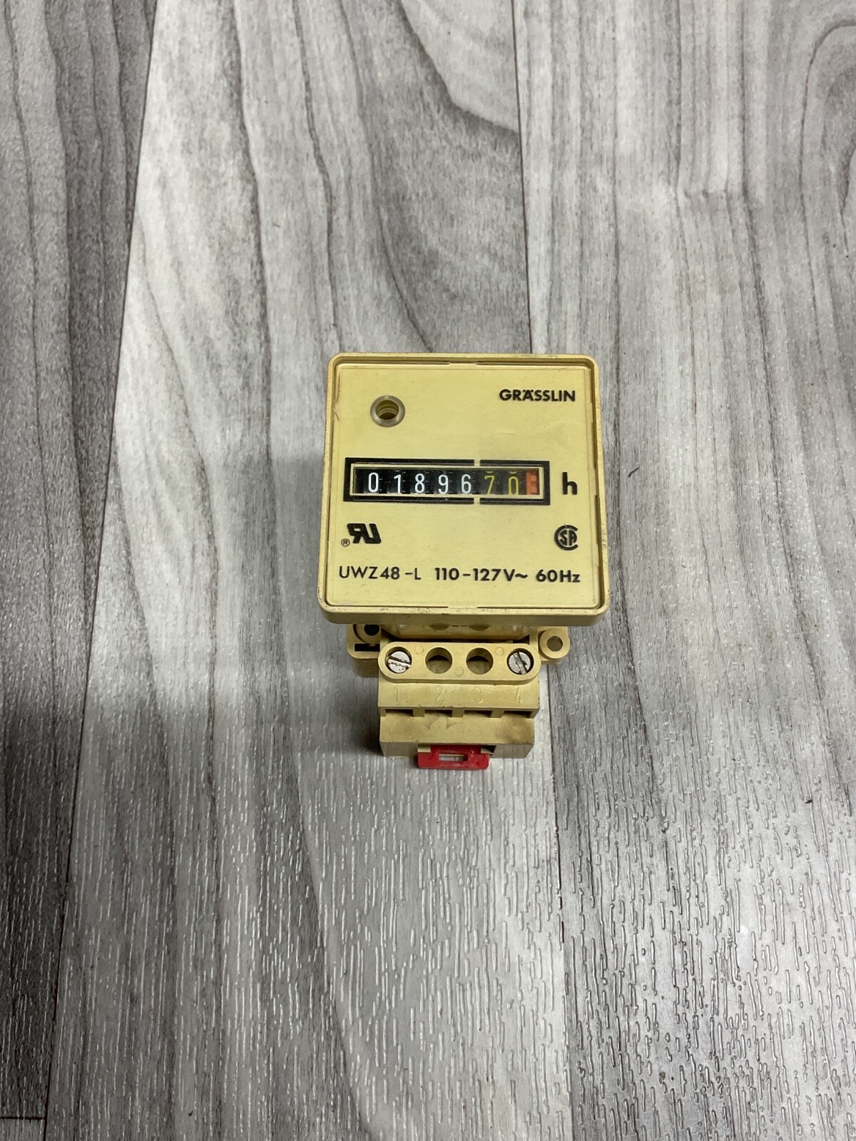 Grasslin UWZ48-L Hour Counter #4010PT173