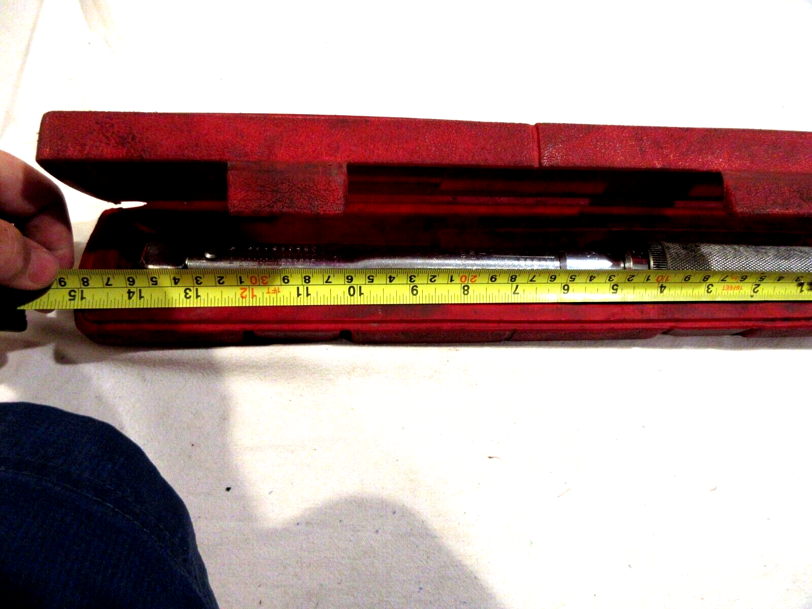 Snap-On QJ2100B Torque Wrench w/Storage Case