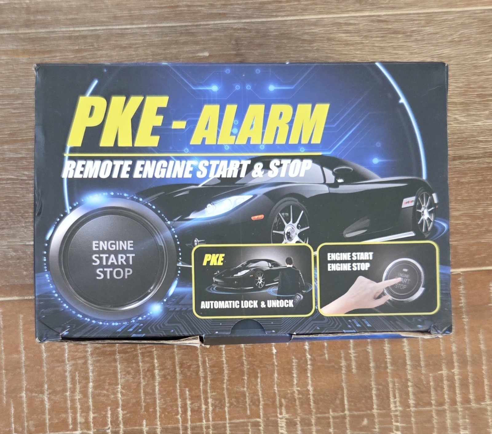 PKE-Alarm remote start alarm - entry push button start kit