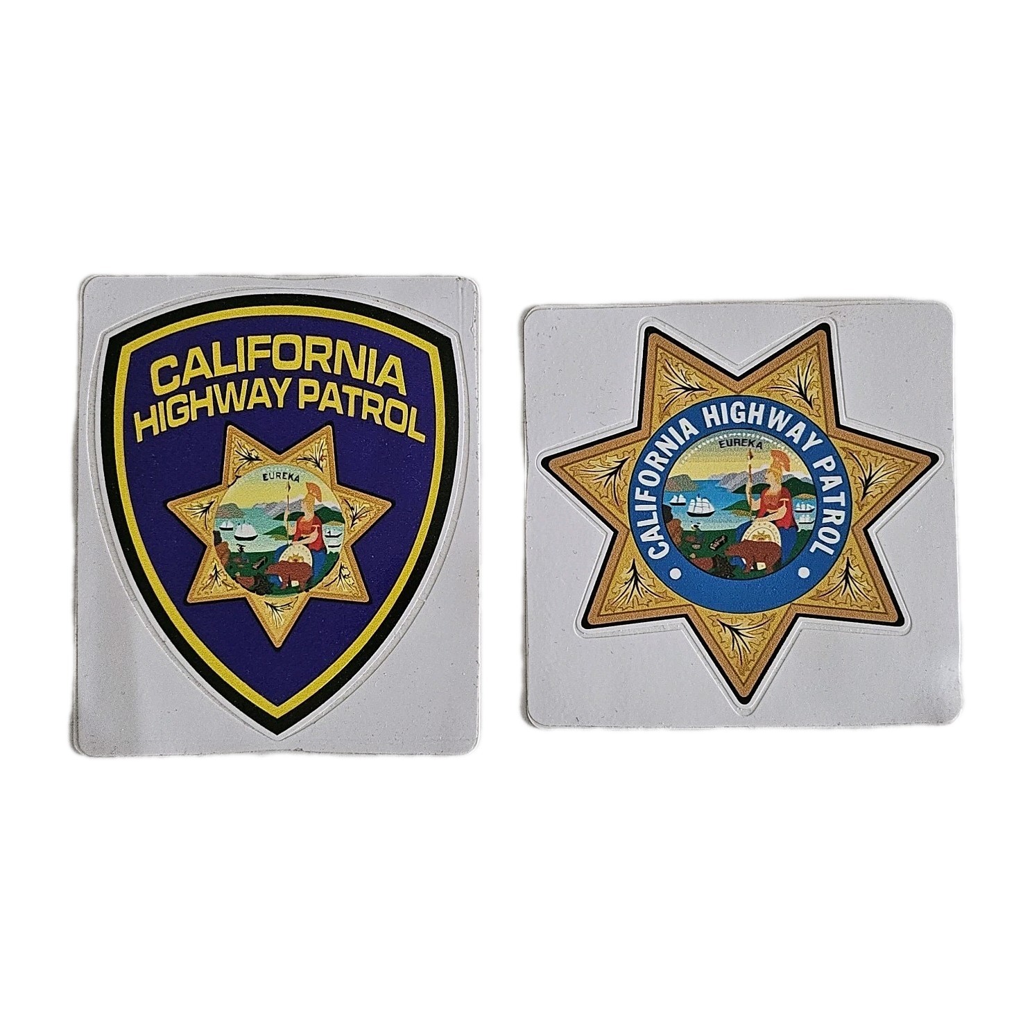 California Highway Patrol CHP Department Stickers Law Enforcement Collectible