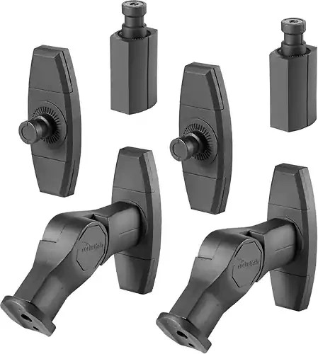 Rocketfish RF-HSWM2B Tilting Wall Mounts for Small Speakers 2 Pieces