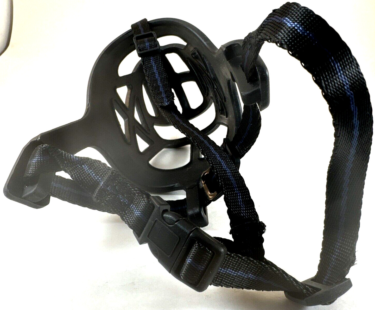 Mayerzon Dog Muzzle, Breathable Basket, Size Large, Black, used (BB1)