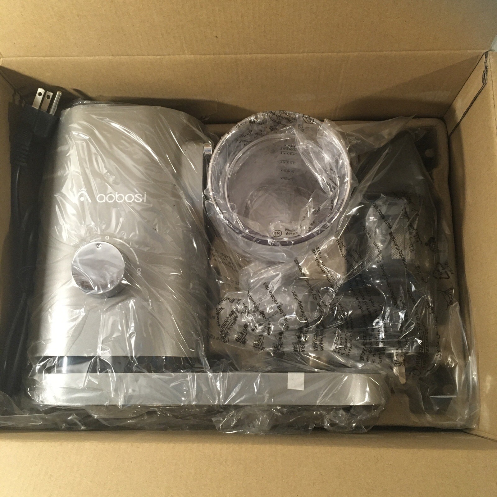 aobosi slow juicer ZM1507A New Open Box