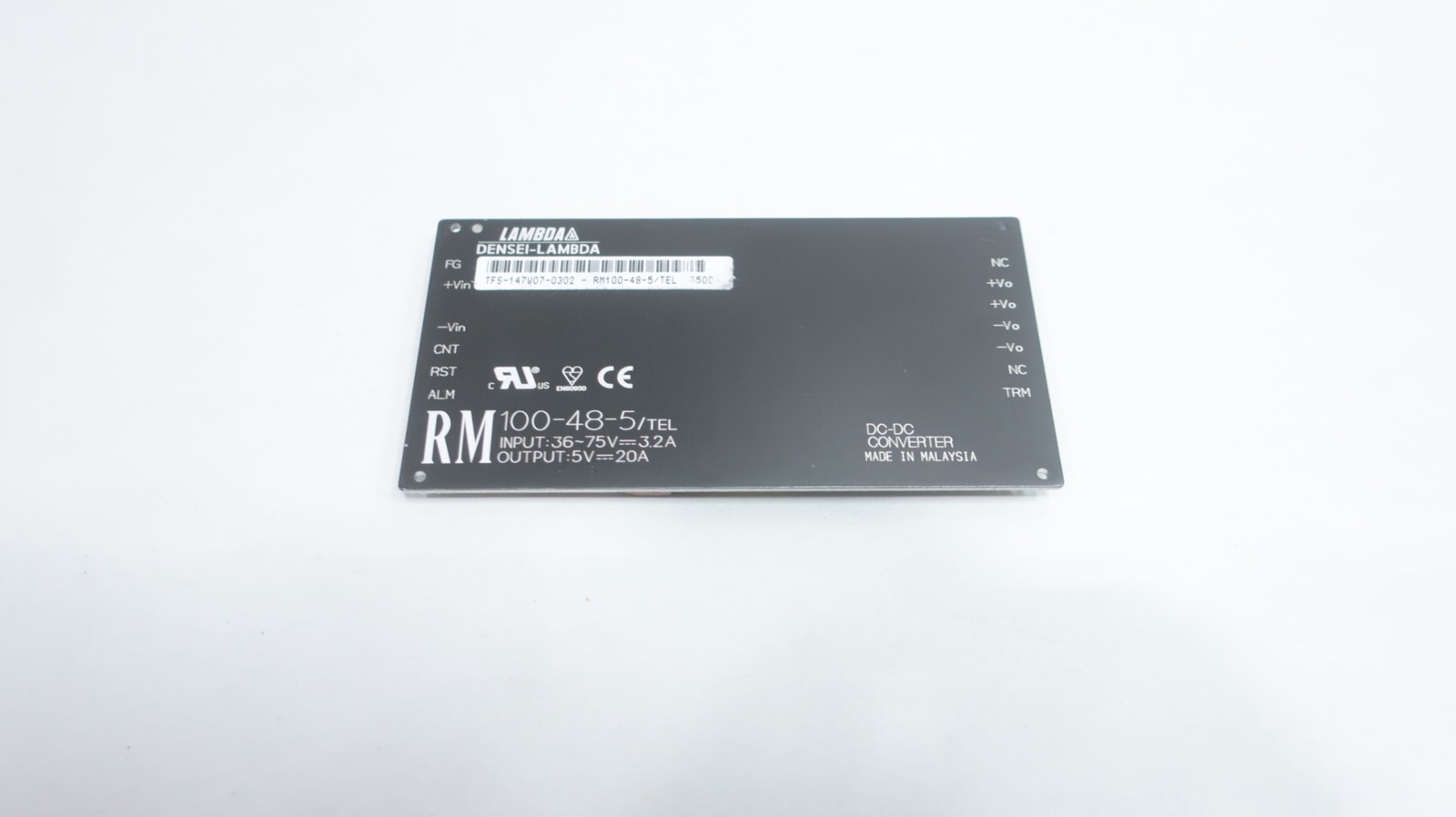 Densei-lambda RM100-48-5/TEL Dc To Dc Power Converter Module