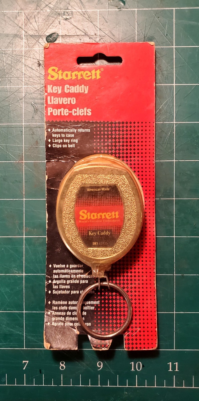 STARRETT #SK1  63135 Key Caddy  NOS Made in USA