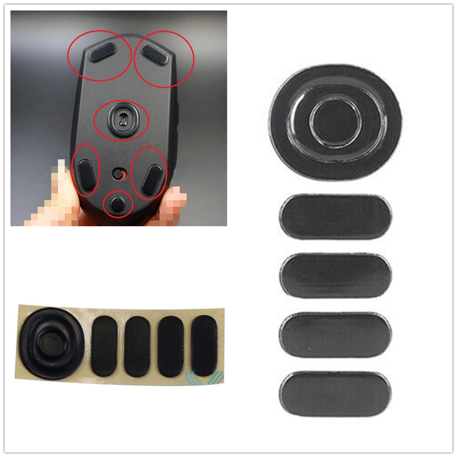 2 Set/Pack Smooth Mouse Feet Edge Pad More Smooth For Logitech G304 G305 Mouse