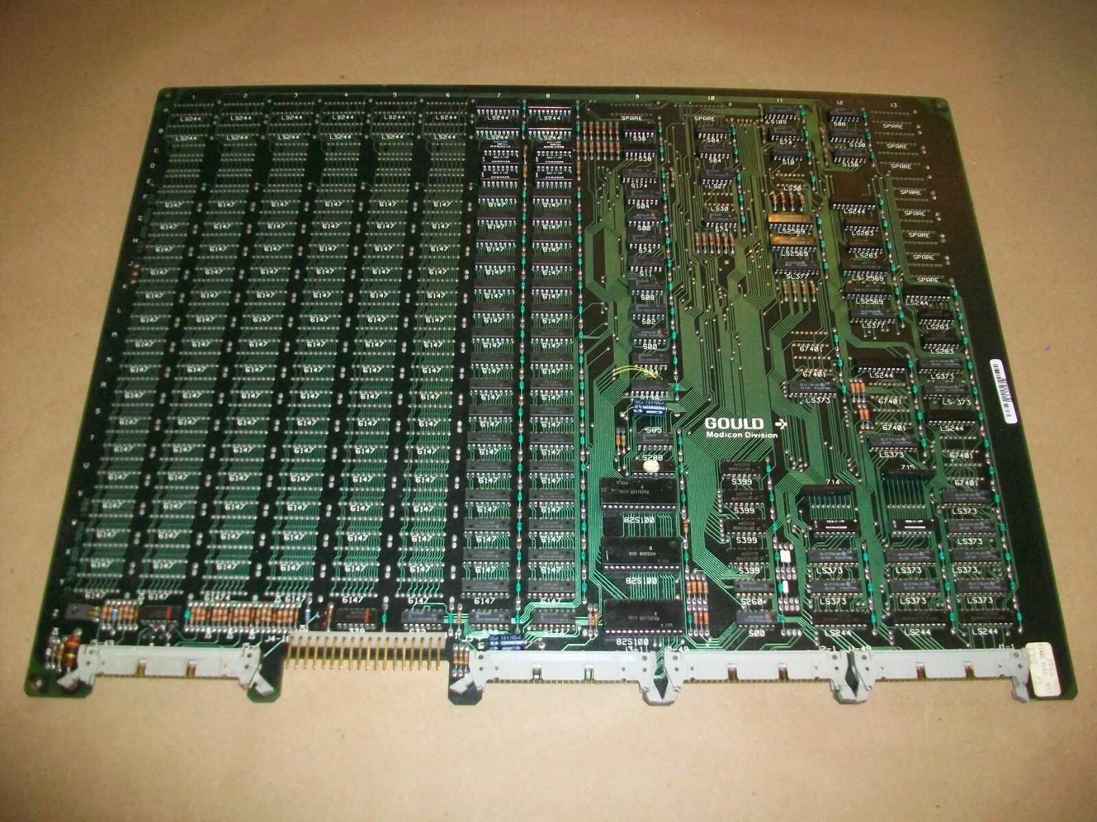 Gould Memory Module Prom PC Board M506-000 Rev. C Used