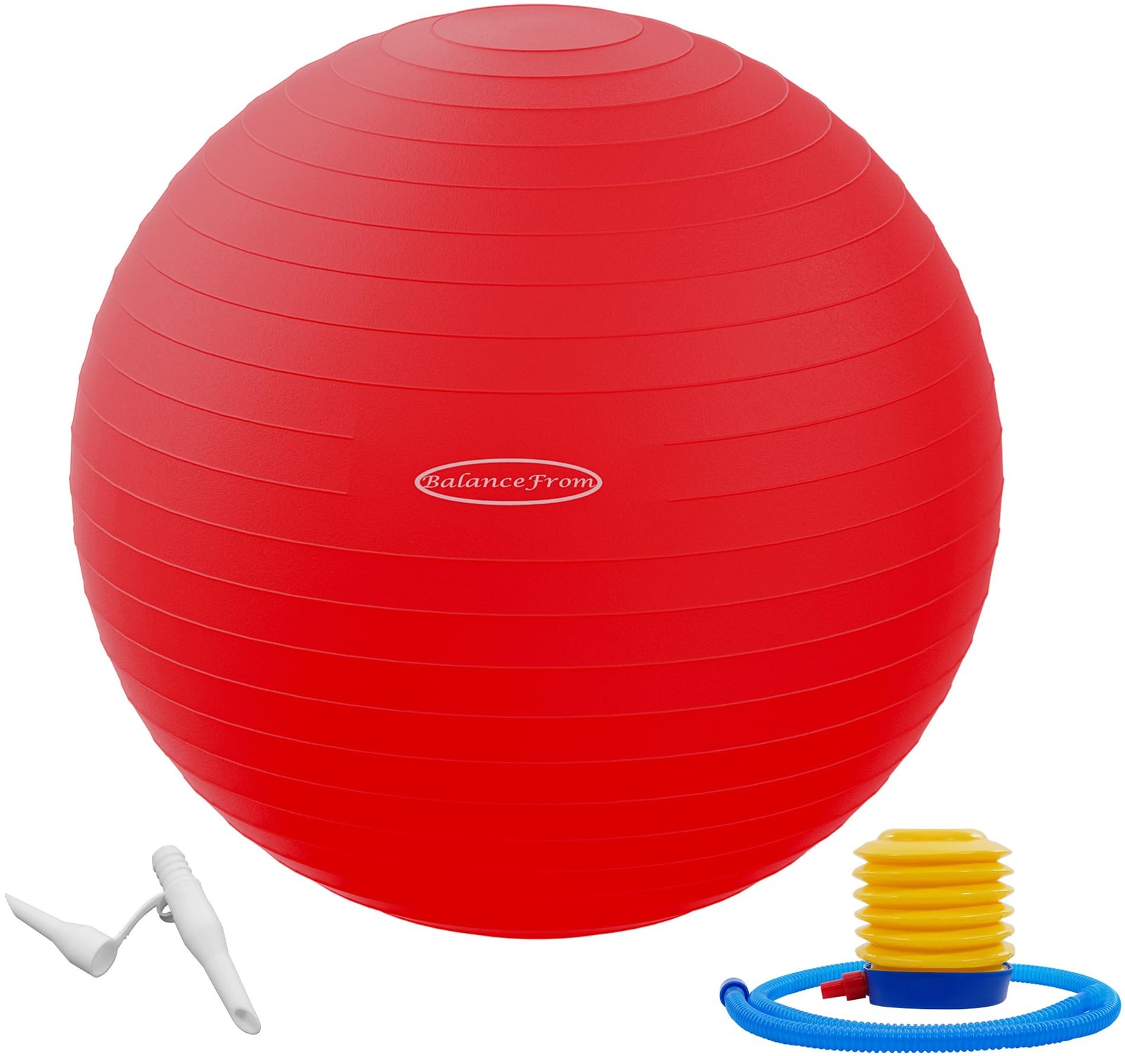 Anti-Burst and Slip Resistant Exercise Ball Yoga Ball Fitness Ball Birthing B...