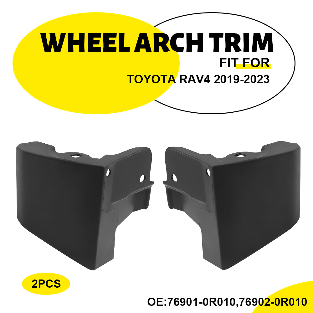 Front Lower Wheel Arch Trim Fender Flare Molding LH RH For Toyota RAV4 2019-2023
