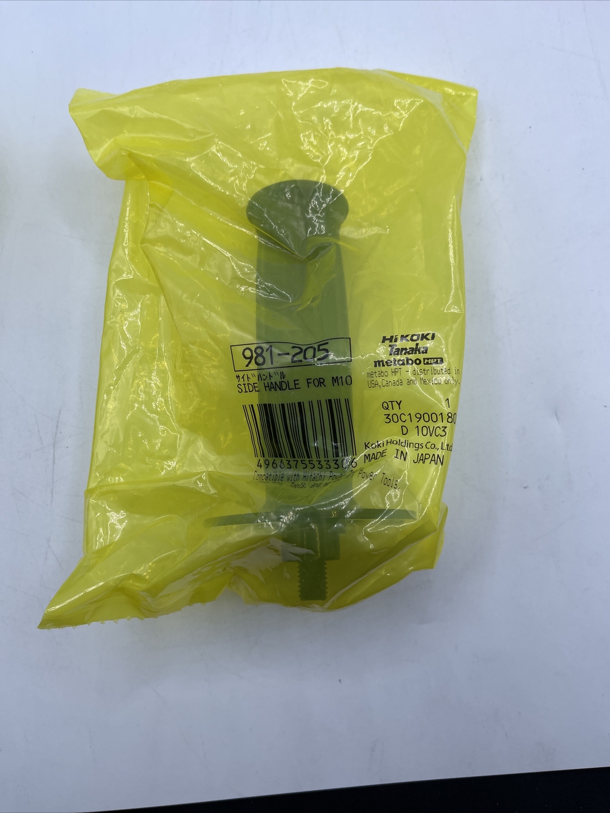 Hitachi SP18V Genuine OEM Side Handle # 981205