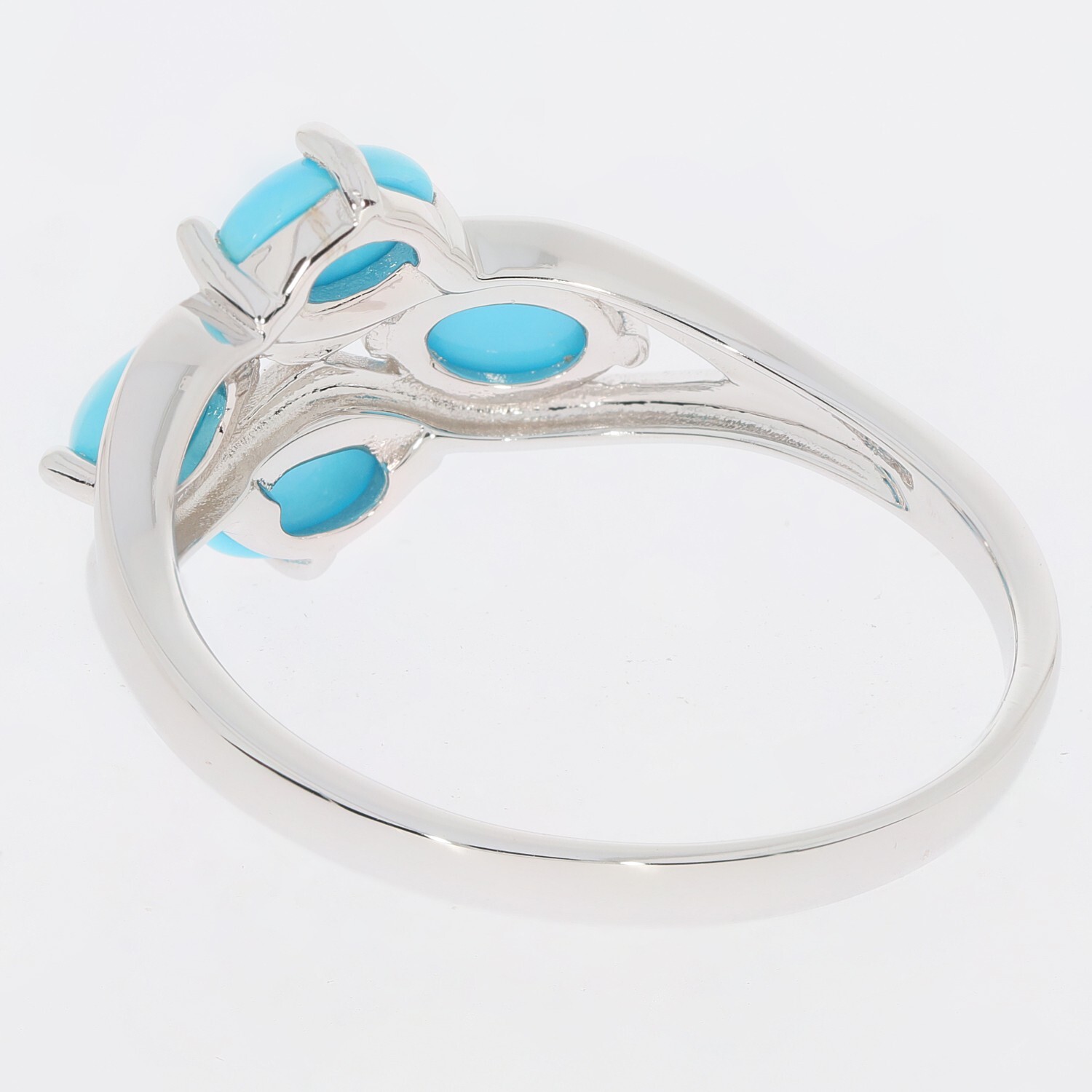 Sterling Silver Semi Mount Ring Setting Cabochon Oval OV 6X4mm