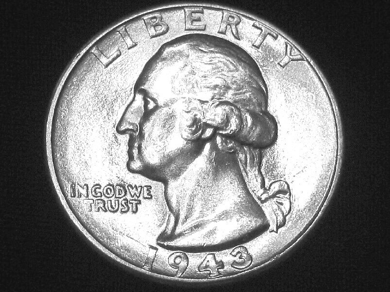 1943 Washington Quarter --- Choice Uncirculated