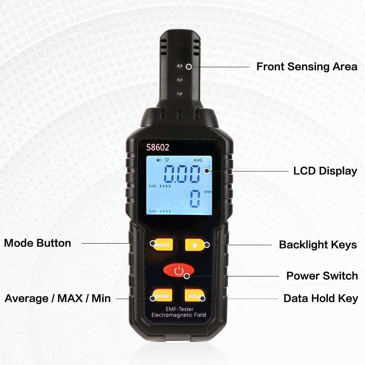 3 in 1 EMF Meter Electromagneti