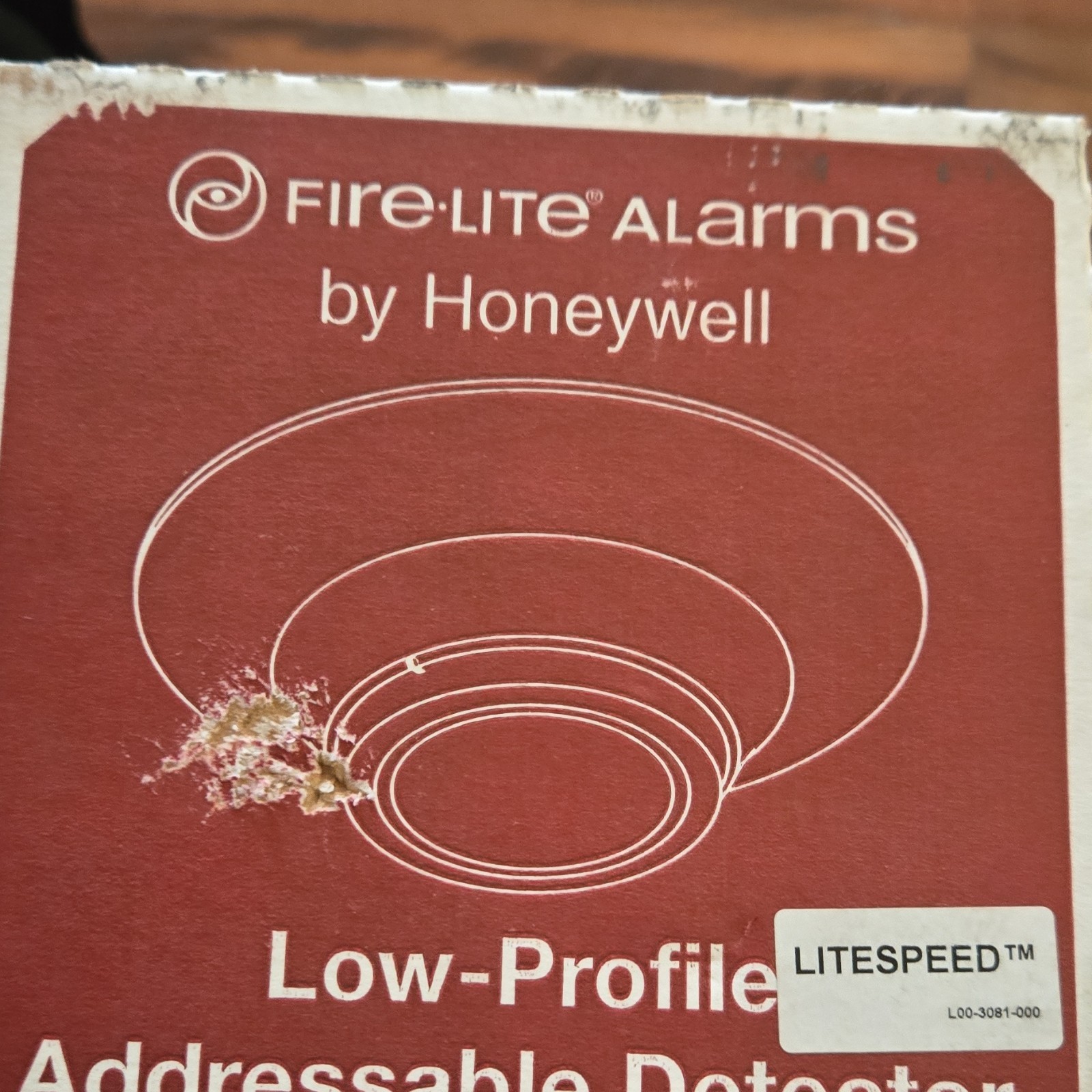 Fire-Lite Alarms by Honeywell SD365 Low-Profile Addressable Detector White