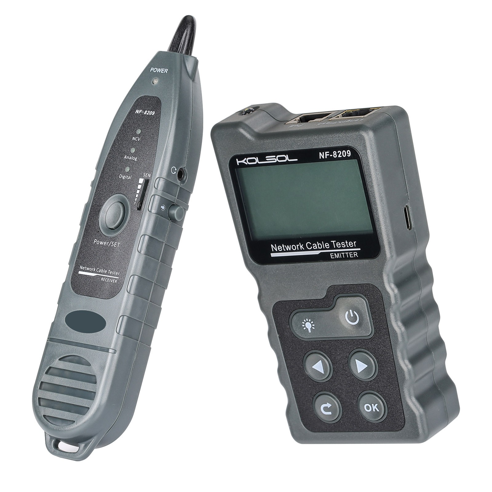NF-8209 PoE Tester Network Cable Tester Cat5 Cat6 CAT6a Lan Test Network Tools