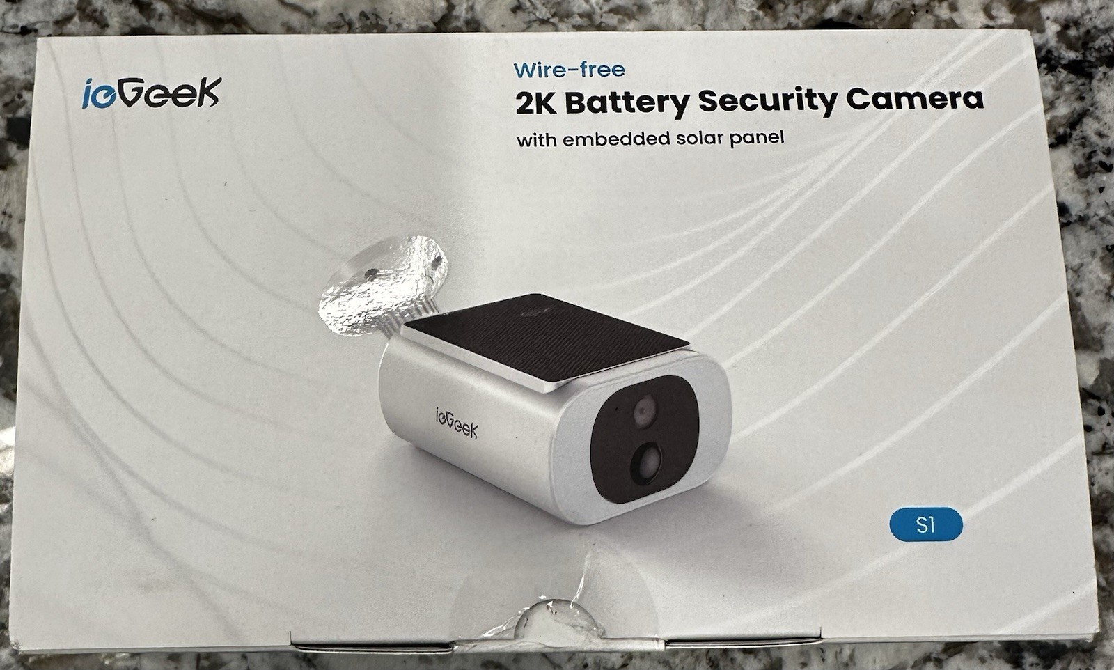 ieGeek Wireless Security Camera with User Manual and USB Cable