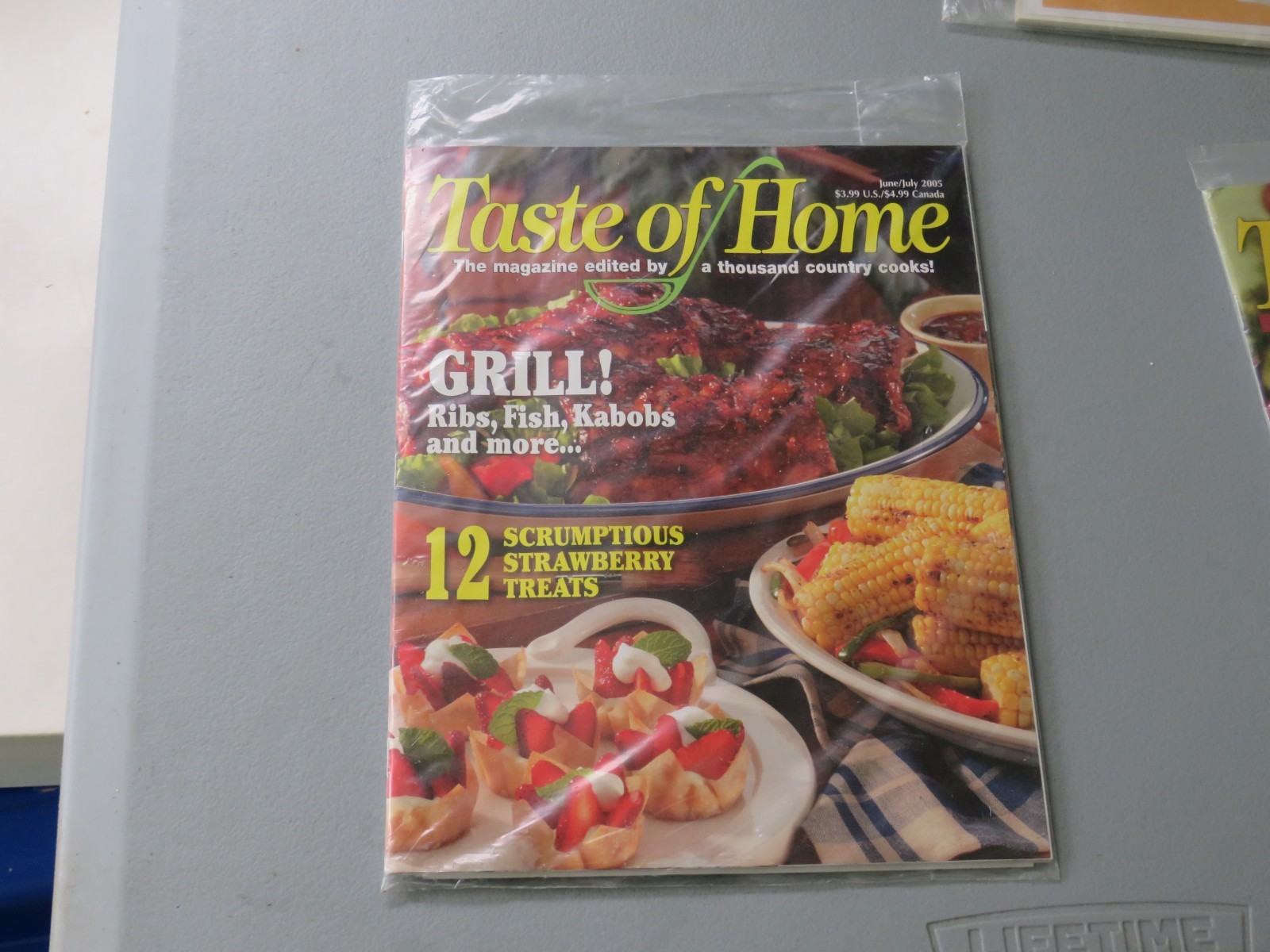 Taste of Home Magazine June/July 2005 Vol. 13 No. 3  GRILL! NEW Sealed