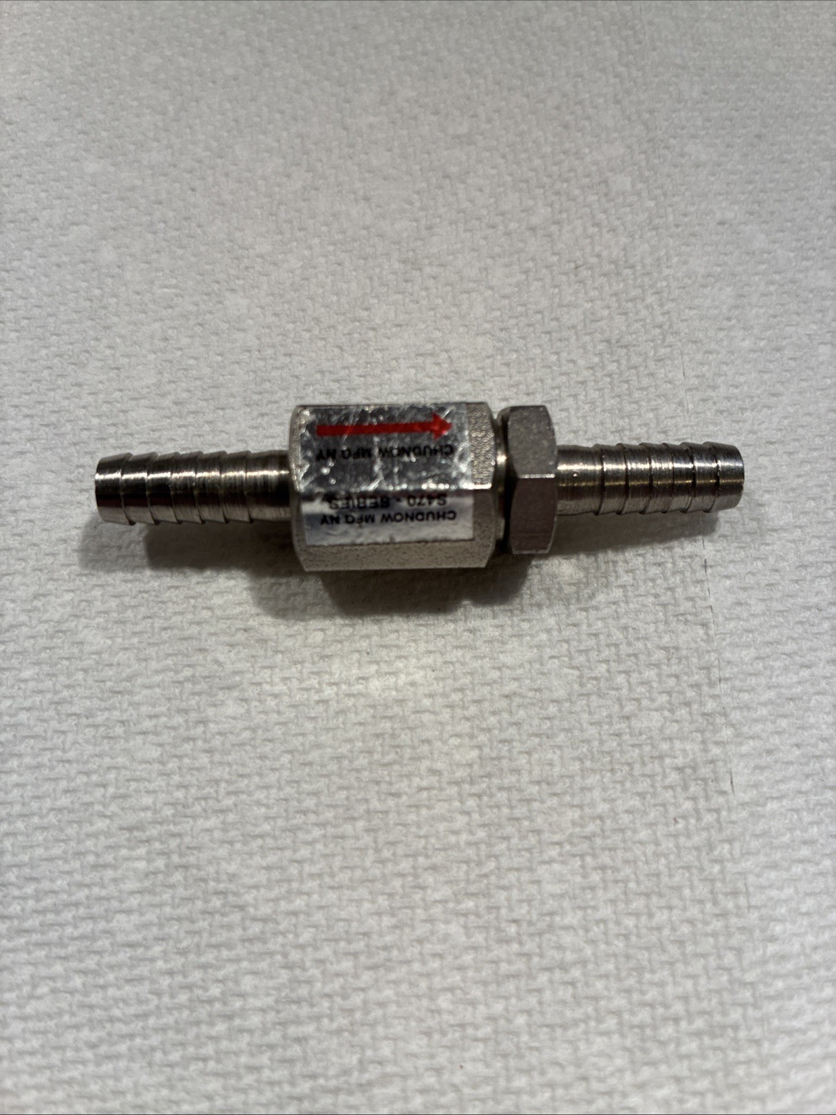 Multiplex S470-H4H4 CHECK VALVE SINGLE 1/4 BARB