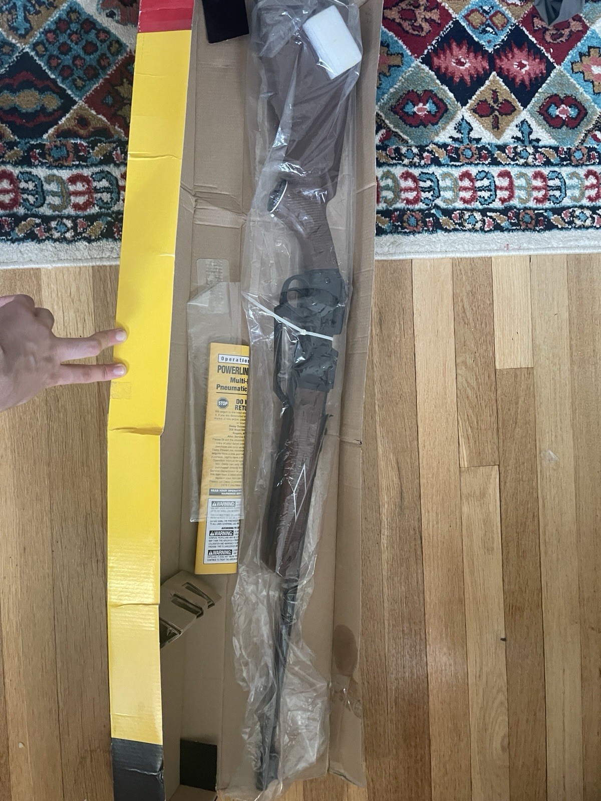 Daisy Powerline 880 Air Rifle .177 PEL/BB 800 FPS 10.75" Barrel Synthetic Stock