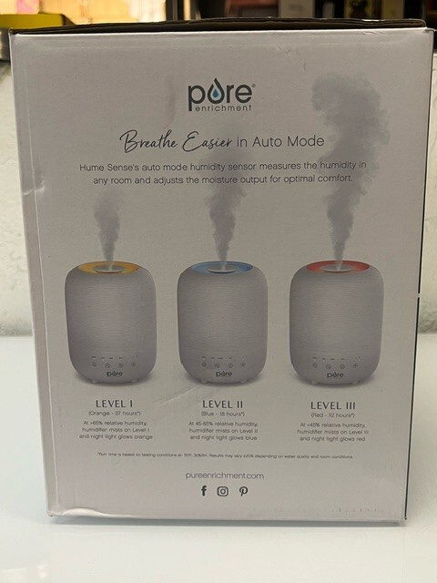 Pure Enrichment Top Fill Humidifier Set Bundle, 2-Pack