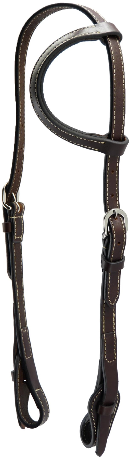 Western Working Tack Quick Change Browband Headstall Adjustable Bridle for Ra...