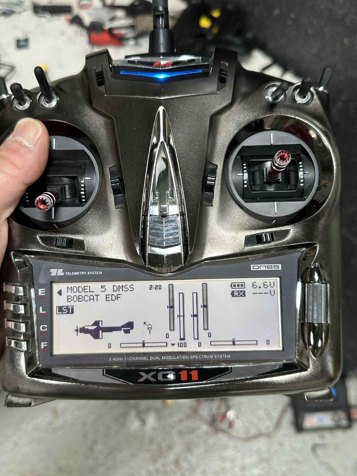jr propo xg11 transmitter